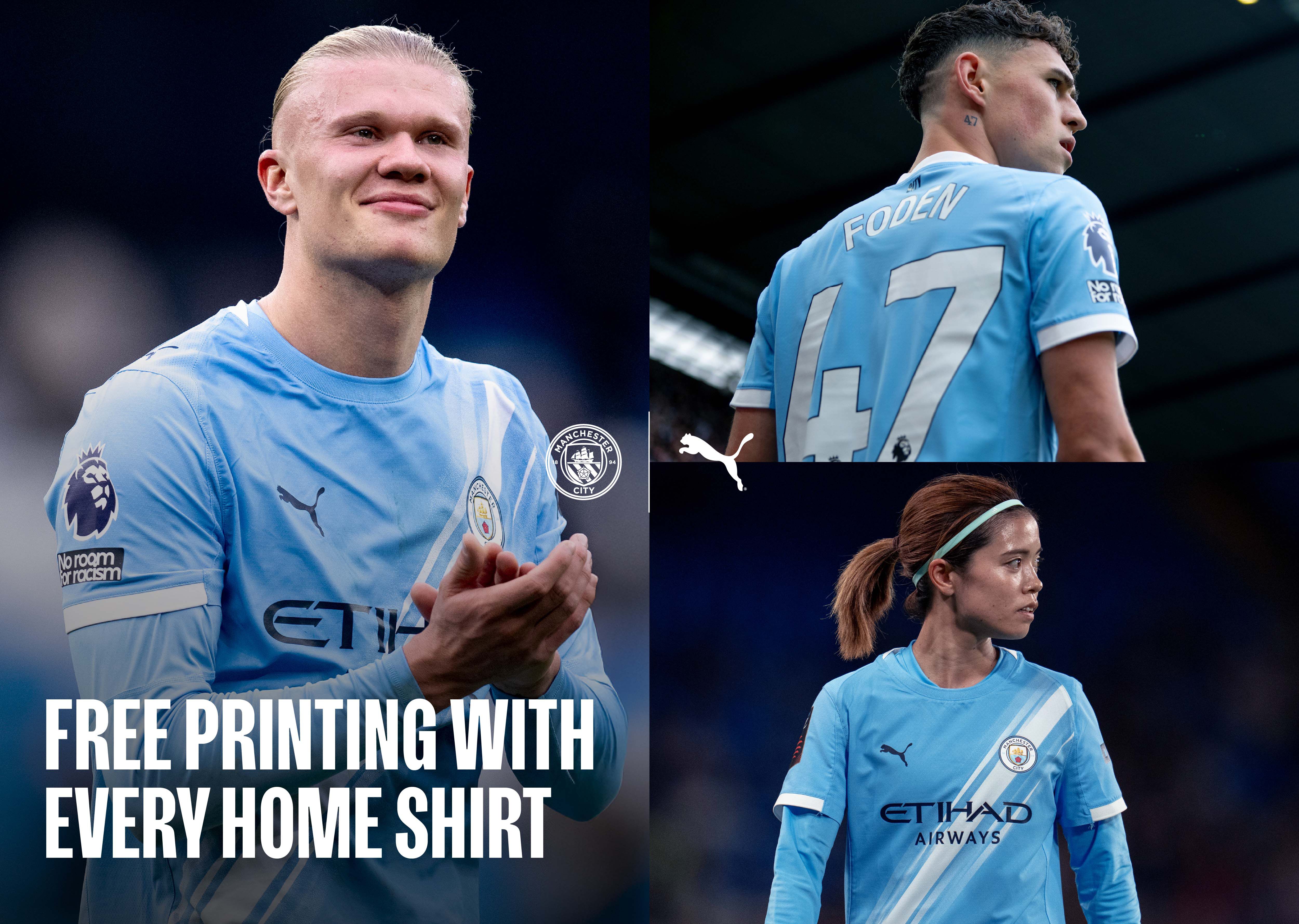 ⭐︎日本未発売 欧州即完売品⭐︎ マンチェスターシティ　優勝記念　限定ユニフォーム ⭐︎日本未発売⭐︎ マンチェスターシティ 3冠 優勝記念 VIP